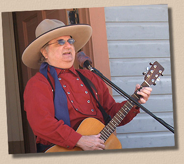 Photo by Tim Madsen 5-26-08 Lonesome Ron at the Depot - Rapidan, Minnesota