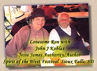 Lonesome Ron with John Koblas at Spirit of the West Festival - Sioux Falls, South Dakota